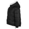 Raygo High Low Jacket with White Fur