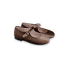 Camille Kids Piper Almond Velvet Shoes