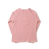 Birnham on the Sea Teen Crew Cherry Stripe Longsleeve Tshirt