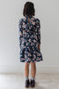 Steph the Label by Petit Amalie Lilac Floral Print Cord Skirt