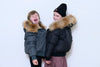 Denali Outerwear Boys with Kangaroo Pocket Black Bomber.