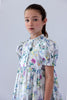 Steph by Petit Amalie Voile Garden Print Dress