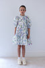 Steph by Petit Amalie Voile Garden Print Dress
