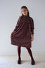 Steph The Label Cord Speckle Print Dress.