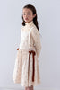 Steph The Label Cord Pinafore Twigg Print Dress.