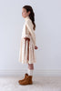 Steph The Label Cord Pinafore Twigg Print Dress.