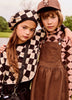 Little Parni Doll Patch Brown Denim Jumper K701