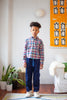 Wander & Wonder Multi Plaid Button Down Shirt