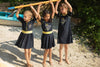 Miss Mini Black Postcard Beach Swim Dress *FINAL SALE*