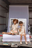Mini Nod Linen Boy Beige Short