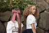 Limited Edition Classic Velvet Large Mauve Bow *FINAL SALE*