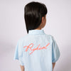 Sonia Rykiel Mini Me Cotton Shirt White Blue