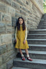 Cottier Delilah Mustard Dress