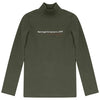 Calla Lili Girl Heritage Green Mockneck.