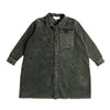 Birnham on the Sea Oversized Moss Green Shirt Dress