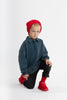 Birnham on the Sea Boys Teal Polo Sweatshirt