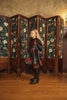 PIP + PIO Low Cut Floral Black Jumper