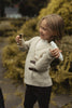 Blumint Shawl Collar Cable Wrap Oatmeal Sweater.