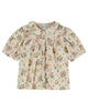 Emile et Ida Printed Printemps Rose Blouse