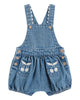 Emile et Ida Salopette Courte Denim Jumpsuit