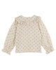 Emile et Ida Block Print Lazuli Blouse
