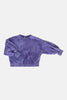 Minikid Acid Purple Balloon Sweatshirt
