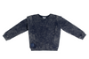 Crew kids Navy Acid Wash Top