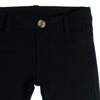 Crew kids Black Rib Cotton Pull On Pants