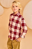AO76 Tim Kao Bordeaux Shirt