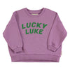 Piupiuchick Mauve w/ "lucky luke" print Sweatshirt