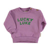 Piupiuchick Mauve w/ "lucky luke" print Sweatshirt