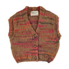 Piupiuchick Multicolor brown Knitted waistcoat