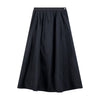 NdotM Taffeta Gathered Maxi Black Skirt