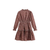 C'era Una Volta Sarina Burgundy Flower Dress.