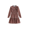 C'era Una Volta Sarina Burgundy Flower Dress.