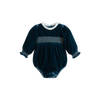 C'era Una Volta Marta Navy Blue Romper.
