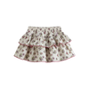 C'era Una Volta Kiki Cream Flower Skirt.