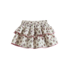 C'era Una Volta Kiki Cream Flower Skirt.
