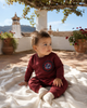 Retrokid Arden Scuba Baby Boy Chetnut Sweat Set.
