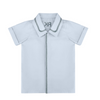 Retrokid Collar with Trim Shirt Soft Blue