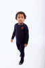 Retrokid Aspen Cable Knit Baby Boy Navy Set