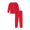 Retrokid Aspen Cable Knit Baby Girl Red Set
