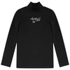 Calla Lili Girl Apres Chic Black/ Rust Mockneck