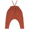 Calla Lili Baby Sweat Rust Romper.