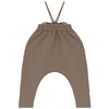 Calla Lili Baby Sweat Taupe Romper.