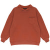 Calla Lili Big Boy Rust Sweatshirt.