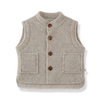 One More In The Family Beige Vest