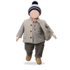 One More In The Family Beige Vest