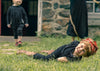 Ba & Na Boys Black Top with Grey Trim Set