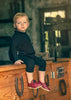 Ba & Na Toddler Gray Trim Romper